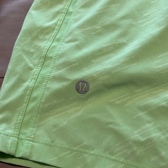 Rare Lululemon Pace Breaker Liner Less - Light Green Athletic Shorts - Picture 6 of 6